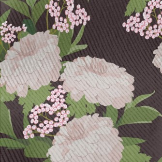 Cute Pink Chrysanthemum Standard Corduroy