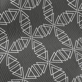 Irregular Geometric Shapes Standard Corduroy