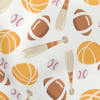 Basketball Baseball Football Stretch Ponte