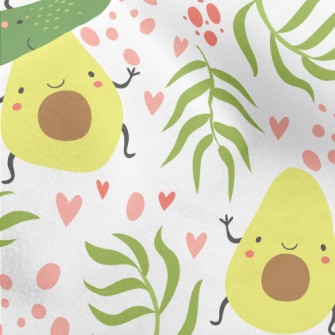 Dancing Avocado Micro Fleece