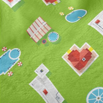 Aerial View Of Buildings Minky