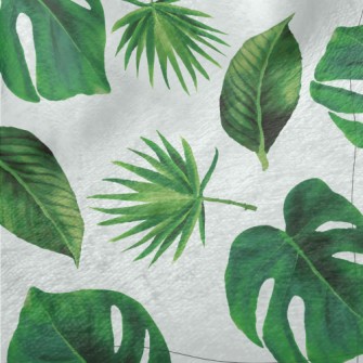Tropical Rainforest Leaves Minky