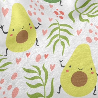 Dancing Avocado Minky