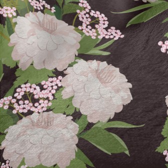 Cute Pink Chrysanthemum Minky