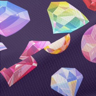 Sparkling Diamonds Piqué