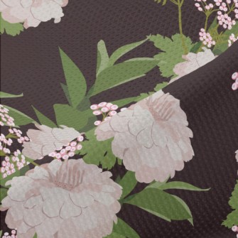 Cute Pink Chrysanthemum Piqué