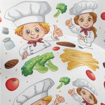 Western Cuisine Chef Lightweight Performance Linen