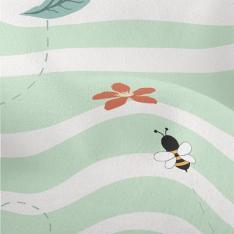Striped Flying Bee Lightweight Performance Linen