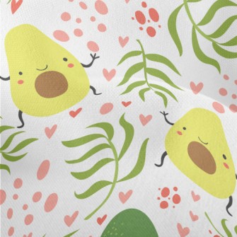 Dancing Avocado Lightweight Performance Linen