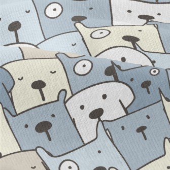 Dazed Group Of Dogs Modern Jersey