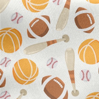 Basketball Baseball Football Jersey Backed Fleece