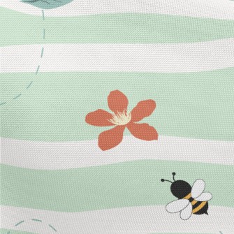 Striped Flying Bee Pongee