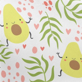 Dancing Avocado Pongee