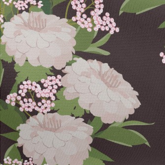 Cute Pink Chrysanthemum Pongee