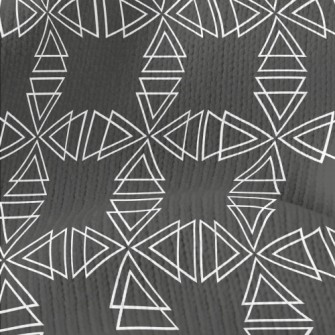 Irregular Geometric Shapes Stretch Jersey