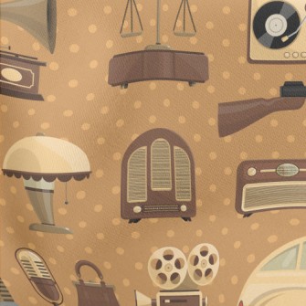 Retro Appliances Lightweight Cotton Poplin