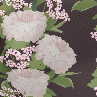 Cute Pink Chrysanthemum Lightweight Cotton Poplin