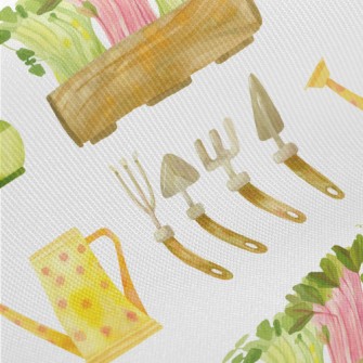 Home Gardening Midweight Cotton Poplin