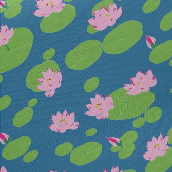 Pond Lotus Leaf Midweight Cotton Poplin