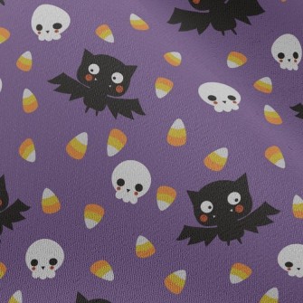 Blushing Bat And Skeleton Chiffon