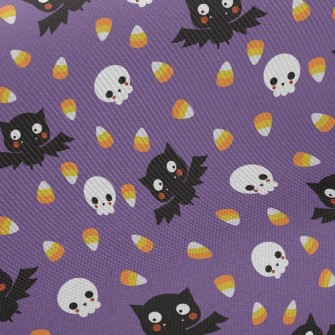 Blushing Bat And Skeleton Twill