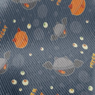 Eyeball Bell Cat Standard Corduroy