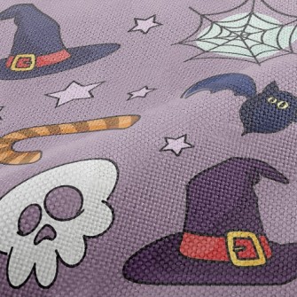 Witch Hat And Pumpkin Performance Linen