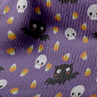 Blushing Bat And Skeleton Terry