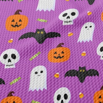 Funny Expression Ghost Birdseye Piqué