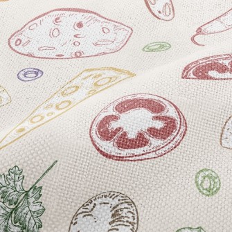Cheese, Shrimp, Vegetables And Performance Linen