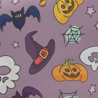 Witch Hat And Pumpkin Twill