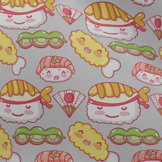 Japanese Smile Sushi Chiffon