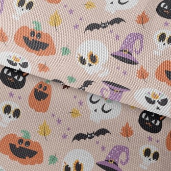 Skull With Vivid Expression Waterproof Oxford