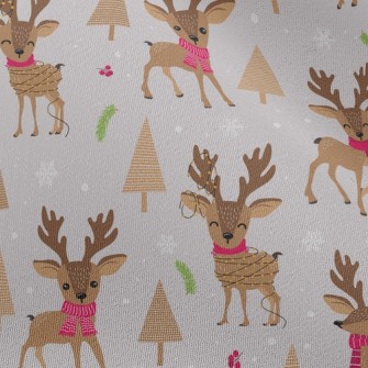 Naughty Little Deer Chiffon