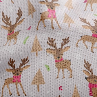 Naughty Little Deer Athletic Mesh Flat Back