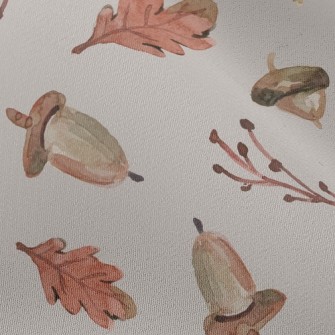 Watercolor Toned Hazelnuts Chiffon