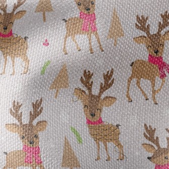 Naughty Little Deer Waterproof Canvas