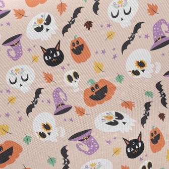 Skull With Vivid Expression Twill