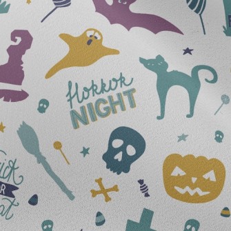 Spooky Halloween Night Chiffon