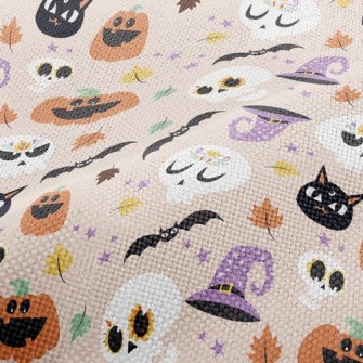 Skull With Vivid Expression Performance Linen