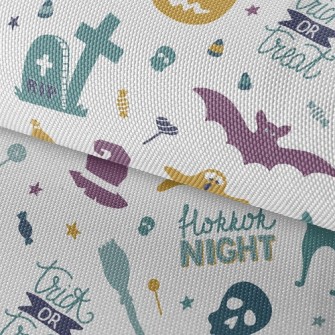 Spooky Halloween Night Waterproof Oxford