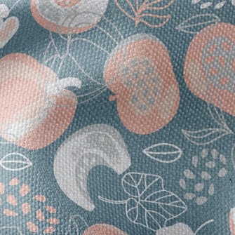 Pumpkin Field With Empty Baske Waterproof Canvas