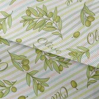 Slash Green Olives Waterproof Oxford