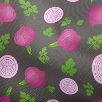 Red Onion Leaves Dobby