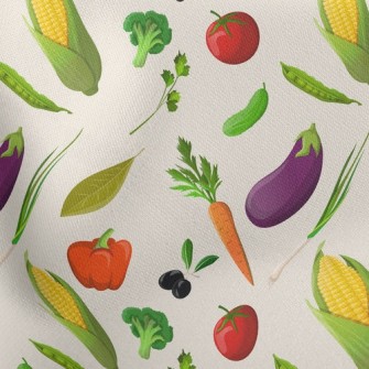 Fresh Colorful Vegetables Stretch Ponte