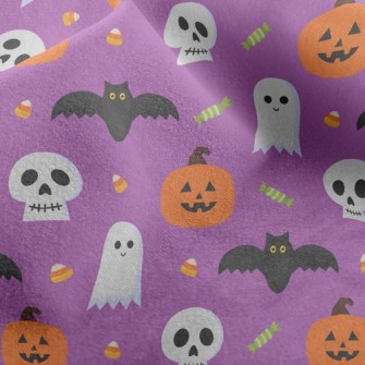 Funny Expression Ghost Micro Fleece