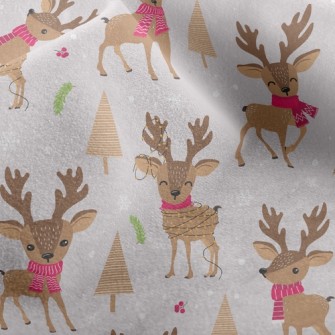 Naughty Little Deer Micro Fleece