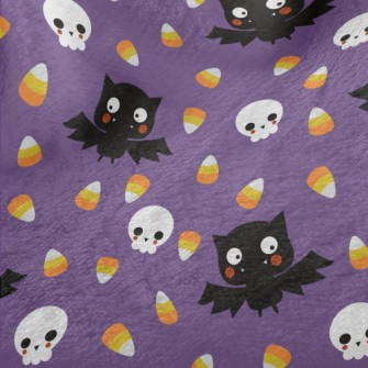 Blushing Bat And Skeleton Minky