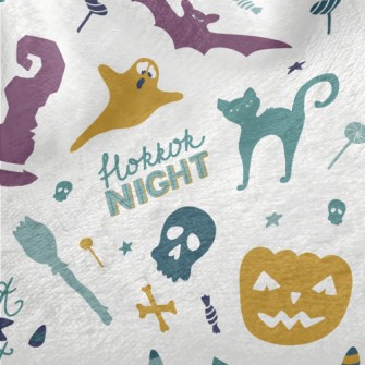 Spooky Halloween Night Minky