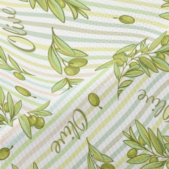 Slash Green Olives Piqué